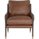 Mauti Brown / Shalimar Tobacco Leather Armchair